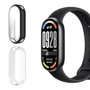 Xiaomi Smart Band 10 �Ή� �P�[�X �t�B���� ��̌^ Xiaomi Mi Band 10 �p �h���h�o �ی�P�[�X �J�o�[ TPU �S�ʕی� �����ȒP �����ߗ� �\�t�g �w��h�~ �ϐF�h�~ �ϏՌ� �V���I�~�p �ی�t�B���� �t�F�C