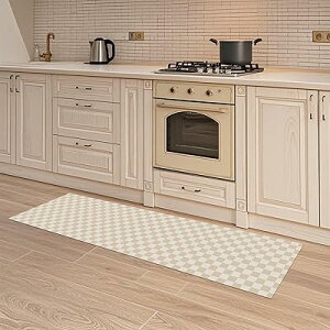 マット ラグ 台所 ベッドサイド 滑り止め カーペット オールシーズン快適に使用 市松模様 洗えるカーペット ダイニングマット 格子柄 軽量設計 床 サラサラ触感 玄関マット 室内 おしゃれ 45