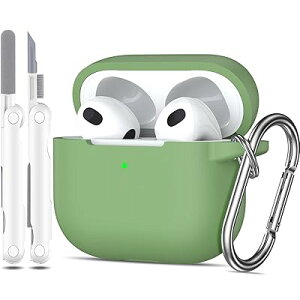 AirPods  3 P[XJo[ 2021ARpO[h̗h~\tgVRՌzیی AirPods 3 P[XXLAL[`F[ƃN[jOLbgtAtg LED AOXO
