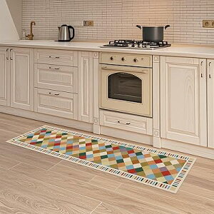 ラグ おしゃれ 滑り止め ラグ カーペット オールシーズン快適に使用 洗えるカーペット ダイニングマット 軽量設計 床 さらフワ触感 玄関マット 室内 おしゃれ 45x180cm タータンチェック