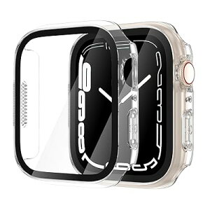 Ή AbvEHb` Jo[ Series 9/8/7 45mm Ή Apple Watch Jo[ ϏՌKXtB ̌^یAbvEHb` h ho iWatch 45mm NA