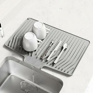 ���؂�}�b�g �L�b�`�� �H�� �����p�}�b�g �V���R���� ���؂�g���[ �X�ΐ݌v �R�ۑ��� ����~�� �ϔM �������ȒP 48×34.5cm (��^�D�F)