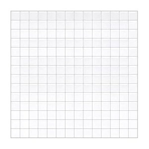 「超かわいいmini格子」タイルシール 防水 耐熱 キッチン 洗面所 トイレ DIY 家具やアイテムの装飾 タイルシート 壁紙シール 3D リメイクシート (25x25cm, 4枚)