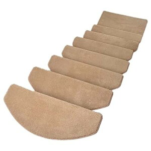 階段マット 滑り止め 折り曲げ 超厚手 厚さ18mm 15枚 ふわふわ 高級 キズ防止 吸着 防音 ずれな