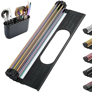 水切りラック レインボー 折り畳み水切り 水切りマット シンク上 シリコン ステンレス鋼 チ