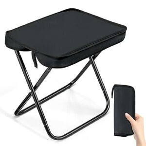 折りたたみ椅子 万博持込 コンパクト【 310g超軽量・収納一体型】アウトドアチェア キャンプ