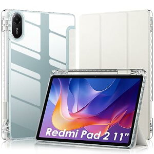 Xiaomi Redmi Pad 2 11�C���` �Ή� �^�u���b�g�P�[�X �J�o�[ ���^ �ϏՌ� �I�[�g�X���[�v�@�\ �O��