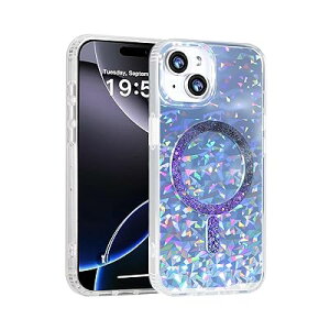 For iPhone 14Plus/15Plus�p�}�O�l�b�g�P�[�X [MagSafe�Ή�] - ���[�U�[�O���x���e�N�X�`���̃z���O��