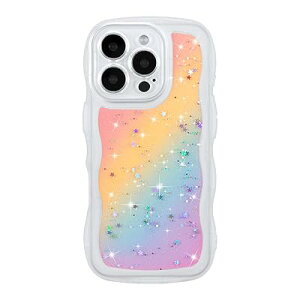 iPhone 16 Pro�p�����P�[�X ��phone16 Pro �N���A�P�[�X ���킢�� �E�F�[�u �V�F�C�v ������� �L��