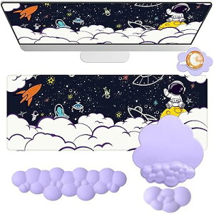 x ATTACK SHARK 5IN1 ���[�W�}�E�X�p�b�h ���X�g���X�g�Z�b�g �f�X�N�p�b�g ���T�|�[�g �N�b�V