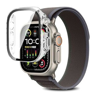 For Apple Watch Ultra 3 �P�[�X 49mm �A�b�v���E�H�b�` Ultra 3 49mm �J�o�[ �K���X�t�B���� ��̌^ �S