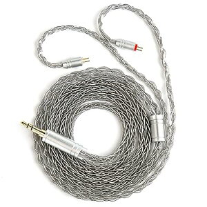 �yKBEAR ST12 MAX�z 2PIN 3.5mm���P�[�u�� �C���z���P�[�u��4N��?�x���_�f�����b�L�� Litz 22 AWG�W��