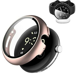 �y�t���J�o�[�ی�z For Google Pixel Watch 4 �J�o�[ 41MM 45MM �Ή� google pixel watch 4 41mm �����^ PC+�K��