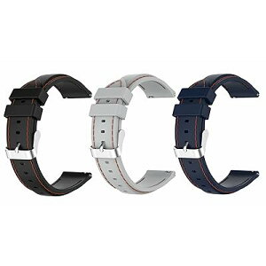 for HUAWEI WATCH GT6/5 Pro 46mm/GT6 46mm �o���h �x���g 3�_�Z�b�g �V���R�� �����o���h WATCH GT5/4/3 Pro 46M