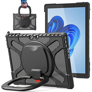 Surface Pro 11/Surface Pro 10/Surface Pro 9 �P�[�X �ϏՌ� 360°��]�X�^���h�@�\ �}�C�N���\�t�g surface p