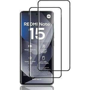 For POCO M8 5G / Redmi NOTE 15 5G �K���X�t�B���� ��U�h�~ �d�x9H �C�A�h�~ �t���ی�t�B���� (�u��