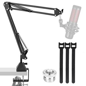 EmJTao QuadCast�u�[���A�[���}�C�N�X�^���h�AHyperX QuadCast�p�����\�ȃT�X�y���V�����u�[���V