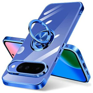 Google Pixel 10 / 10 Pro �P�[�X �����O�t�� �N���A Pixel10 / Pixel10Pro �P�[�X �ϏՌ� �X�^���h�@�\ �X�g���b�v�z�[���t�� �y�� �X���� �\�t�g TPU �s�N�Z��10 / �s�N�Z�� 10pro �J�o�[ ���� TPU �C�菝�h