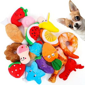 犬おもちゃ 【16点セット】犬用噛むおもちゃ 音の出るおもちゃ ペットぬいぐるみ 投げるおもちゃ