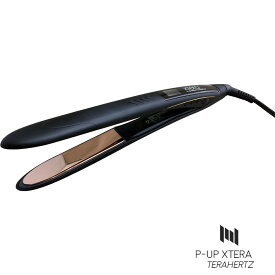 ヘアアイロン P-UP テラヘルツ ストレートアイロン エクステラ (サロン プロ用 美髪 うる艶 新素材 潤い サラサラ)