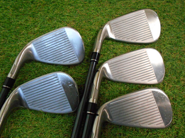 楽天市場】【中古】 ステルス アイアン 6〜P 5本セット 純正カーボン 