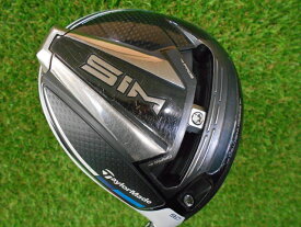 【中古】 シム 9度 ドライバー 純正カーボン 【S】 トルクレンチ無し テーラーメイド