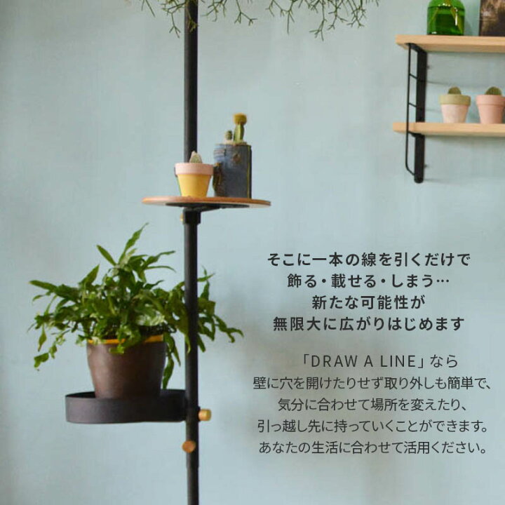 楽天市場】ドローアライン ポール テーブル トレイ セット DRAW A LINE 