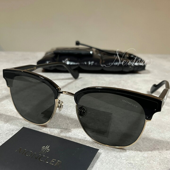 未使用品MONCLER サングラス 黒