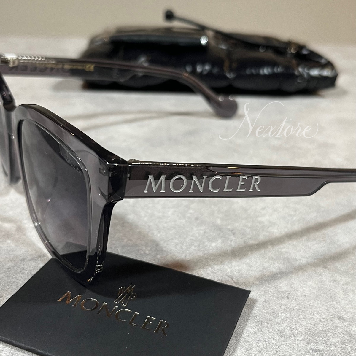 人気 MONCLER 【正規品・新品】 MONCLER モンクレール サングラス メガネ 眼鏡 色付き 調光 レンズ 伊達 メンズ レディース 黒  ブラック ML0113 ML 0113 20C 並行輸入品 通販