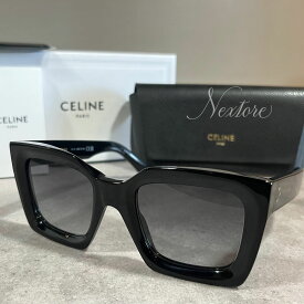 新古品・未使用品 CELINE PARIS セリーヌ CL40130I CL 40130 I 01B フルリム スクエア イタリア製 サングラス メガネ 眼鏡 メンズ レディース 普段使い おしゃれ プレゼント ギフト 海外直輸入USED品 【送料無料】 クリスマス