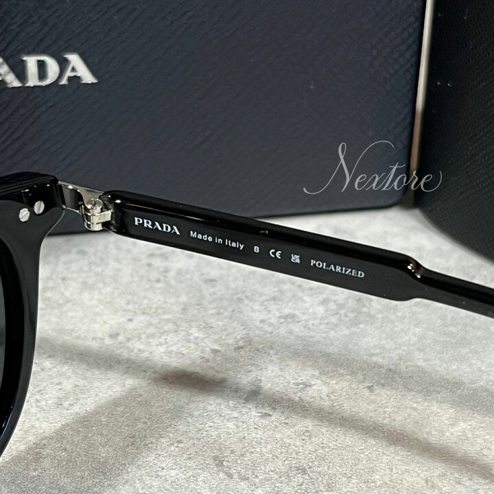 楽天市場】新古品・未使用品 PRADA プラダ SPR17Y 1AB-03R ブラック 黒 