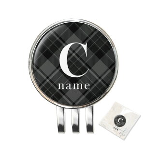 【新商品】【名入れ無料】ゴルフマーカー イニシャル 名入れ 20デザイン マグネットクリップ ゴルフコンペ ホールインワン コンペ オリジナル ゴルフ マーカー 粗品 ギフト プレゼント プチ