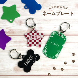 【 名入れ無料 メール便 送料無料 】 ネームプレート 迷子札 名入れ キーホルダー 子供 カラフル バック ペット ペットグッズ アルミ いぬ ねこ ペット用品 ギフト 名札 ネームタグ 犬 猫 動物 かわいい チャーム ネックレス