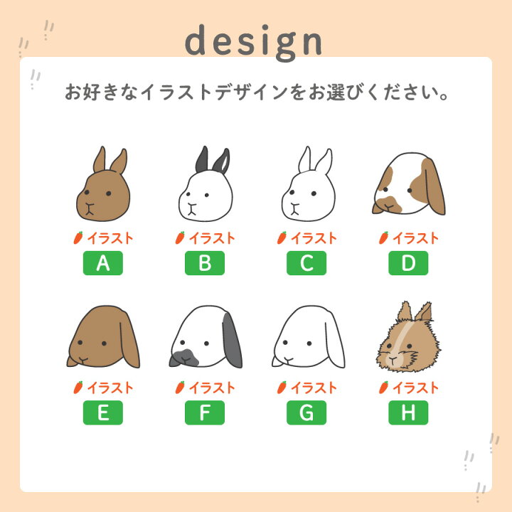 楽天市場 名入れ無料 メール便 送料無料 うさぎの毛ケース リース 顔 イラスト 毛 ウサギ うさぎ 兎 メモリアル ペット お名前入り オリジナル 名入れ 保管 お守り うさぎの毛入れ 名前 かわいい プレゼント ギフト 箱 ケース 動物 思い出 トリミング カット