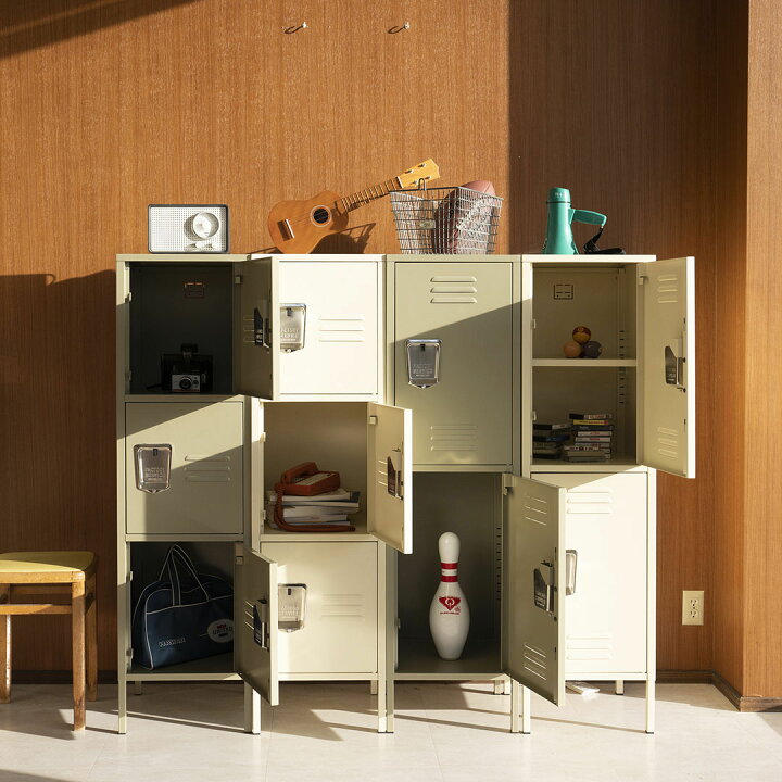 楽天市場】DULTON ダルトン STEEL LOCKER 2 DOOR スチール ロッカー 2 