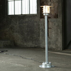DULTON �_���g�� GALVANIZED STAND LAMP �K���o�i�C�Y�h �X�^���h �����v �C���e���A �Ɩ� ������� �j�O ���� �G���g�����X �K���[�W �X�� �C���_�X�g���A��