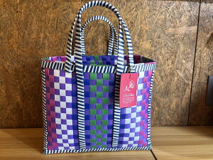 UNICOM ���j�R�� Happy Basket ���������� �����o�b�O �n���h���C�h �������o�b�O ���������� LILA&FLEUR �ԕ� �{�^�j�J�� �S�u�����D�� ���g�� ��l���킢�� ������� ���o���� �t�ăo�b�O