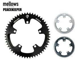 mellows united PEACEKEEPER "ピースキーパー" チェーンリング(ブラック / シルバー)