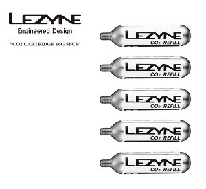LEZYNE(UC) CO2 CARTRIDGE 16G 5PCS