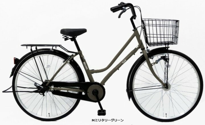 楽天市場】丸石サイクル ピーク 26インチ シティサイクル【完全 
