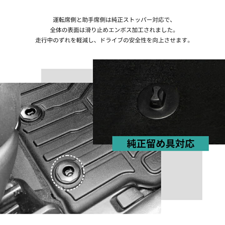 楽天市場】デリカ D5 フロア マット 防水 フロント フロアマット 車 