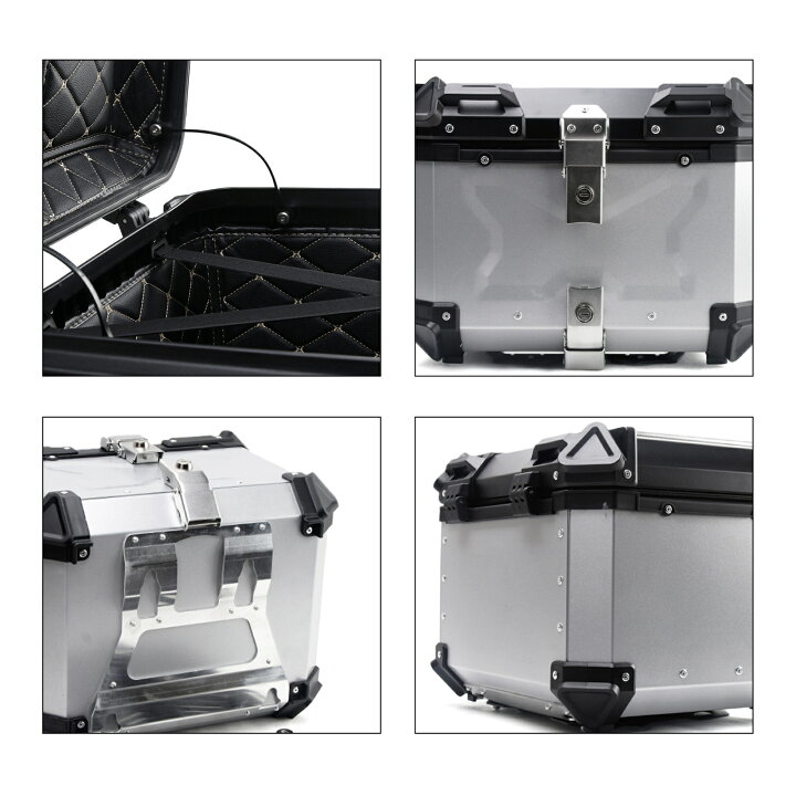 楽天市場】バイクボックス リアボックス 100L バイク 大型 超大容量 