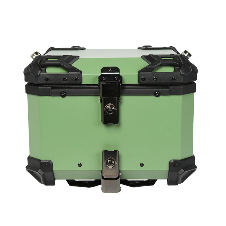 楽天市場】バイクボックス リアボックス【45L グリーン】バイク 大型 