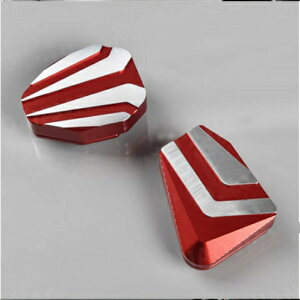 クロスカブ CC110 キペダルカバーブレーキペダル アクセサリー ブレーキ ペダル 滑り止めペダル ブラック レッド アルミ製 保護 丈夫【取り寄せ】