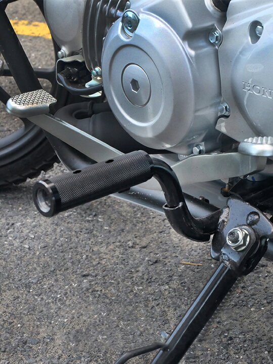 楽天市場】カブ クロスカブ 110 ステップキット 左右セット ブラック 