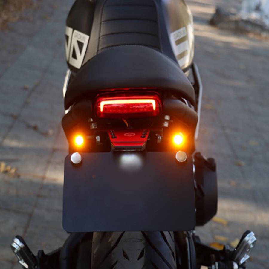 ICウインカーリレー付き バイク ウインカー 汎用 小型 LED ミニ ナノ 4個セット ハーレー ホンダ バイク用品 アンバー 高輝度 黒  マイクロミニウインカー | ネクストステージ1号店