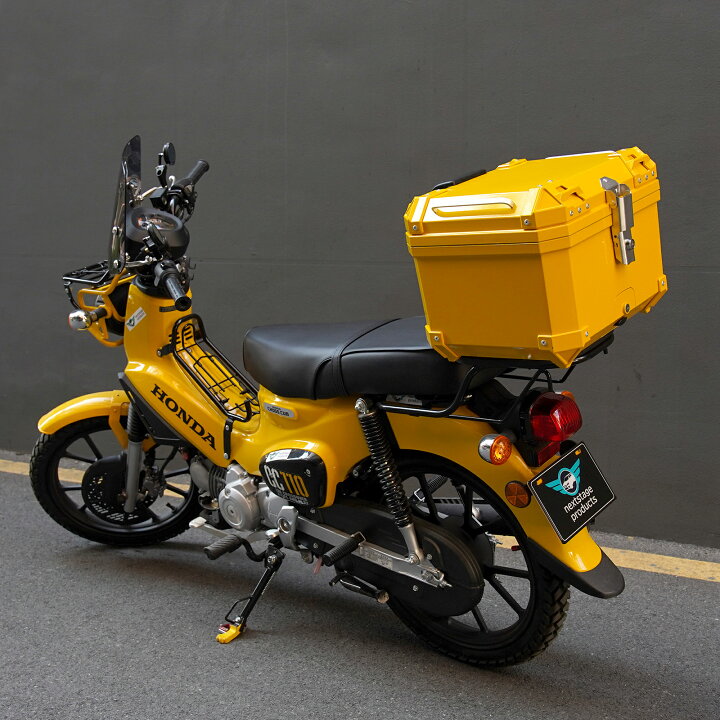 楽天市場】57L 大容量 リアボックス バイク バイク用 スパーカブ 