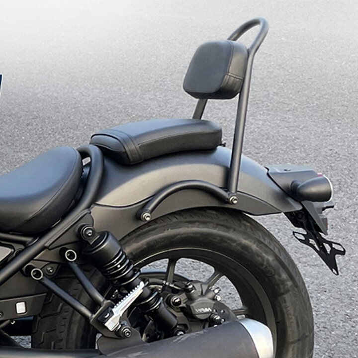 楽天市場】ホンダ レブル250 500 バイク バックレスト 背もたれ 