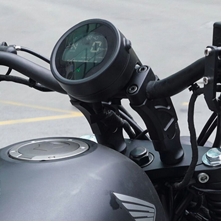 楽天市場】ホンダ レブル 250 500 ハンドルポスト 8cmアップ 2.5cm近く 