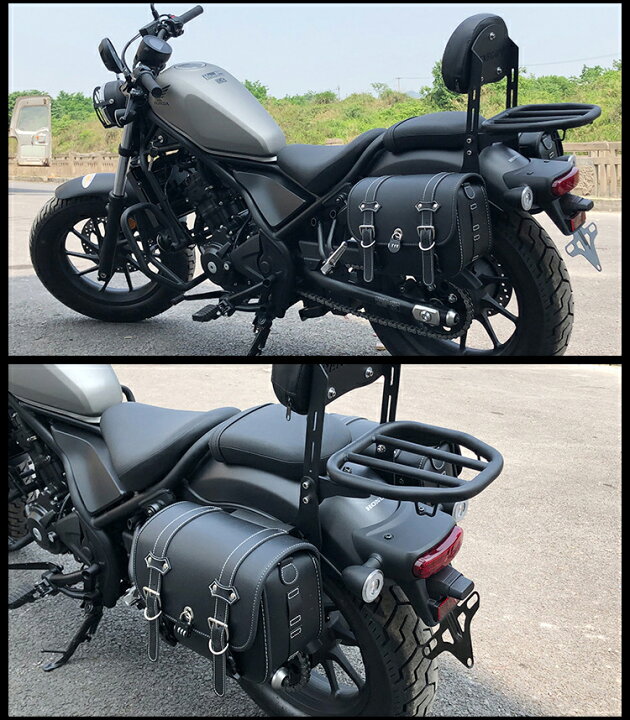 楽天市場】サイドバッグ レブル rebel 250 500 バイク サイドバッグ 